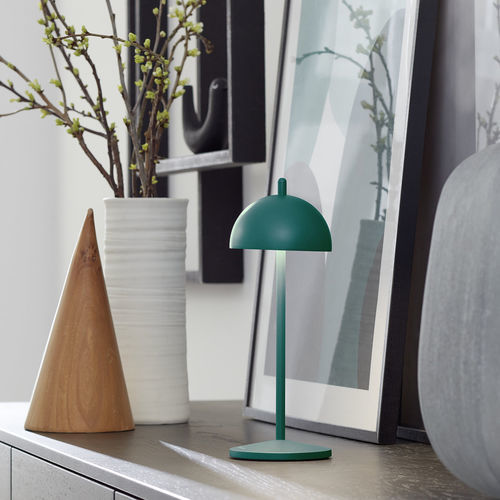 Table lamp - MUSTERRING - Musterring - aluminum / contemporary / rechargeable
