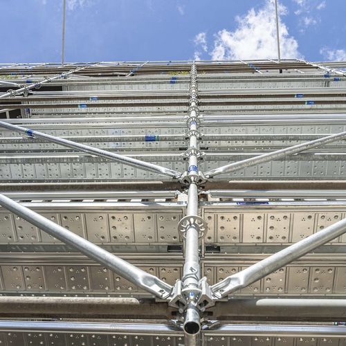 Galvanised steel scaffolding - MP MULTIDIRECTIONAL - Pilosio
