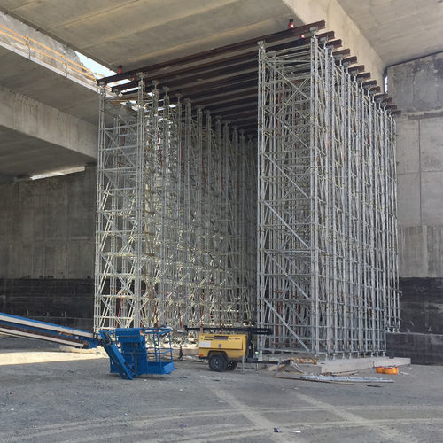 Steel shoring tower - MP HD - Pilosio - modular / heavy-duty