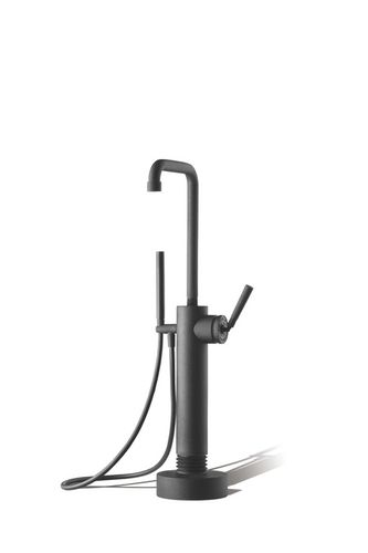 Bathtub mixer tap - SOHO  - JEE-O GmbH - floor-mounted / stainless steel / bathroom