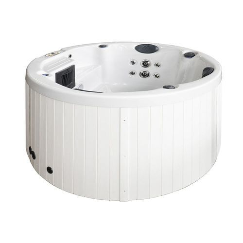 Builtin hot tub BL862 Beauty Luxury aboveground / round / 3seater