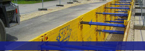 Steel shoring - 100 - SBH Tiefbautechnik