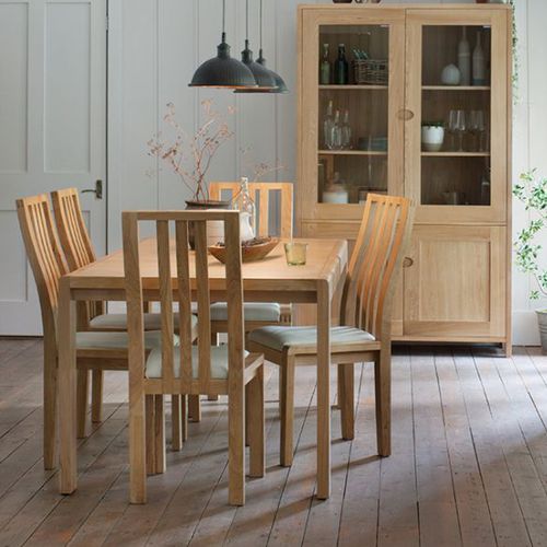 Contemporary dining table - BOSCO - ercol - oak / rectangular / extending