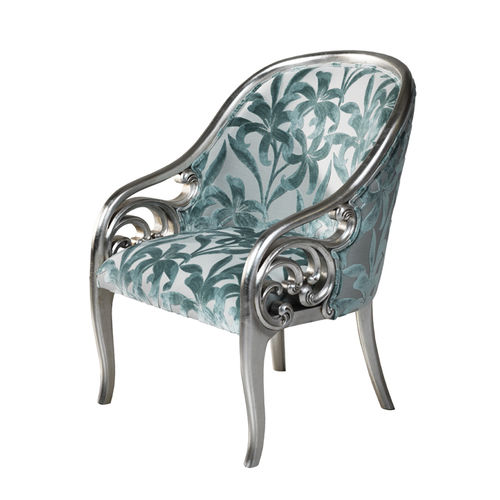 New Baroque design armchair - JULIET - Amu- Inspiration Design - fabric