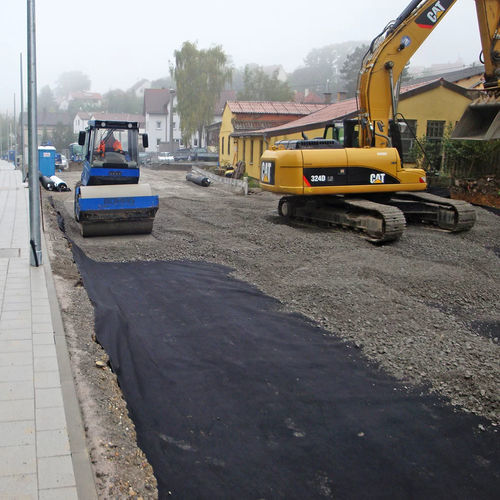 Non-woven geotextile - Basetrac® - Huesker - polypropylene / for filtration / foundation
