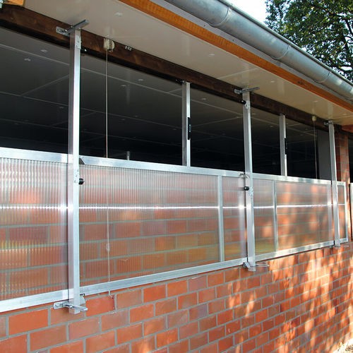 Industrial ventilation system - Lubratec® - Huesker - for window / decentralized