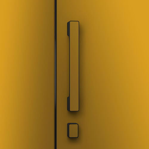 Door pull handle - MAXIMAL  - M&T 1997, a.s. - brass / modern / commercial