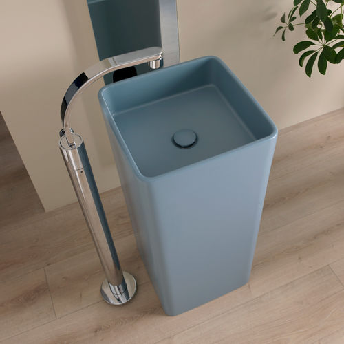Free-standing washbasin - MONOWASH - FLAMINIA - ceramic / high-gloss / matte finish
