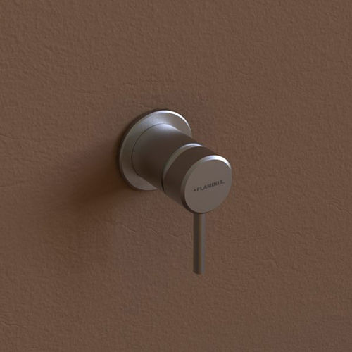 Shower mixer tap - ST2560ACC - FLAMINIA - wall-mounted / built-in / stainless steel