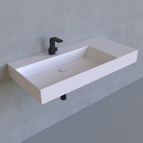 Countertop washbasin - APPLIGHT 10551 - FLAMINIA - wall-hung / integrated / console