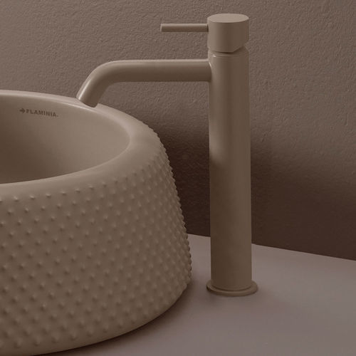 Washbasin mixer tap - LOOK - FLAMINIA - countertop / mechanical / brass