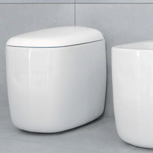 Back to wall WC - MONÒ  - FLAMINIA - ceramic / by Patrick Norguet / home