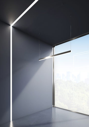 Hanging light fixture - PROFREEL - Esse-ci - surface-mounted / recessed / LED