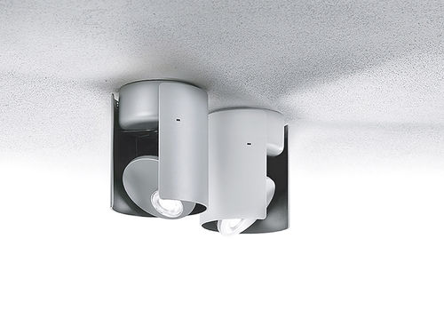 Ceiling-mounted spotlight - PERIOD EXTE - Esse-ci - LED / round / cast aluminum
