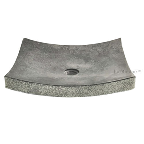 Countertop washbasin - Zen  - Lux4home™ - marble / onyx / curved