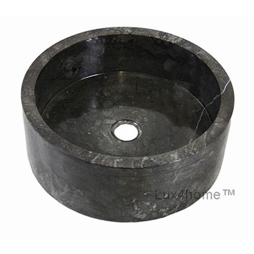 Countertop washbasin - MIRUS - Lux4home™ - marble / onyx / round