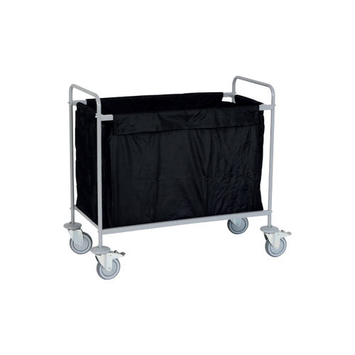 Linen trolley - SAC  - CADDIE HOTEL - for hotel / polyester / painted steel