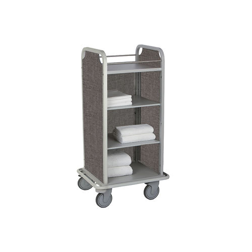 Cleaning trolley - TAHITI S - CADDIE HOTEL - for linen / for hotel / steel