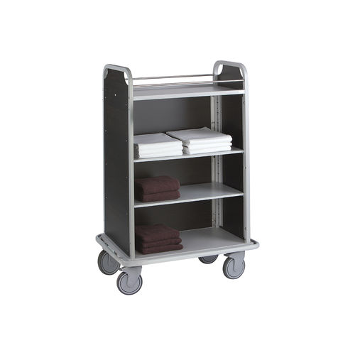 Cleaning trolley - FIDJI S - CADDIE HOTEL - for linen / for hotel / steel