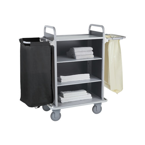 Cleaning trolley - IBIZA S - CADDIE HOTEL - for linen / waste / for hotel