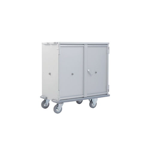 Linen trolley - MOBILINGE M - CADDIE HOTEL - for hotel / anodized aluminum