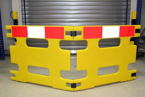 Protective barrier - 20005, 20006 - Dancop International GmbH  - swing / self-supporting / polypropylene