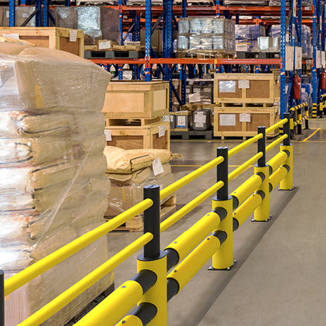 Protective barrier - LIMA - Dancop International GmbH  - fixed / plastic / for public building