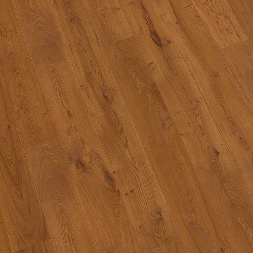 Engineered parquet floor - N.06 - Dennebos Flooring - chevron / aged / glued