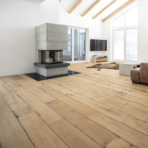 Engineered parquet floor - G.02 - Dennebos Flooring - oak / chevron / oiled