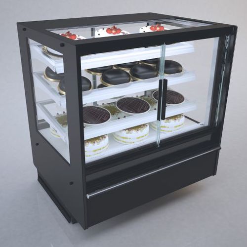 Counter refrigerated display case - BAFFIN - Frost-trol S.A. - for shop / with light