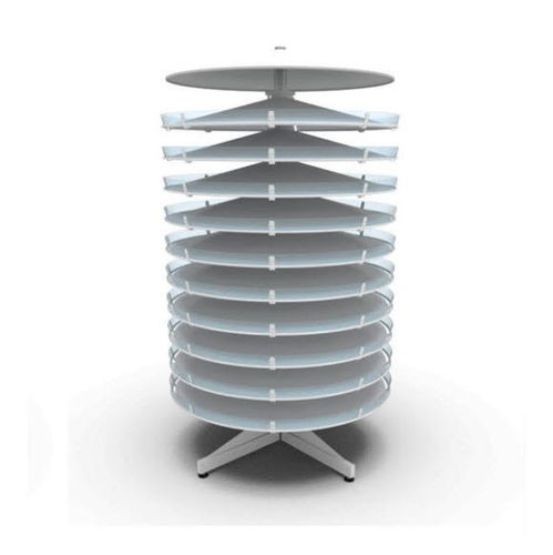 Plastic display rack - CARROUSEL 130 - ITAB Shop Concept AB  - for shop