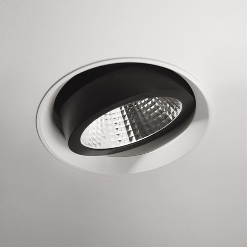 Recessed ceiling spotlight - DRAFT - MACROLUX SRL  - LED / round / aluminum