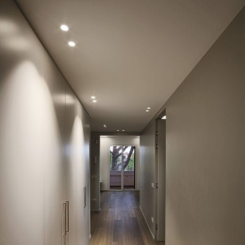 Recessed light fixture - KONE - Novalux s.r.l.  - LED / round / high