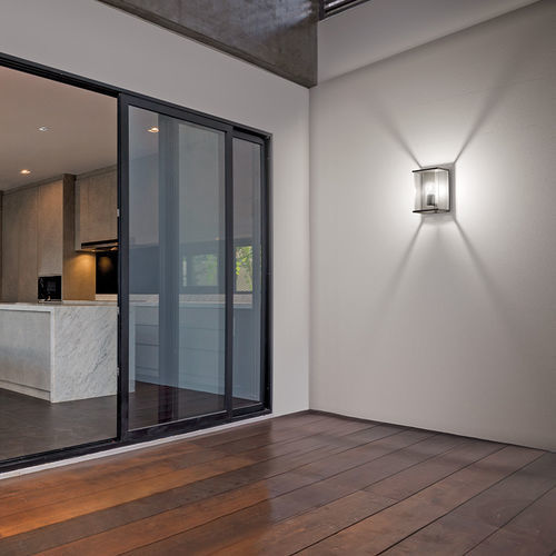 Contemporary wall light - TECA - Novalux s.r.l.  - outdoor / garden / alloy