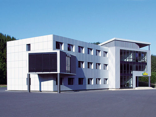 Prefab building - ADMINISTRATION, MORSBACH - SÄBU - modular / wooden / aluminum