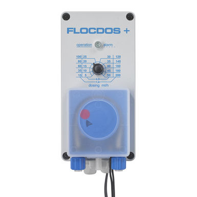 PH swimming pool regulator - FLOCDOS+ - WDT - Werner Dosiertechnik - chlorine / flocculant
