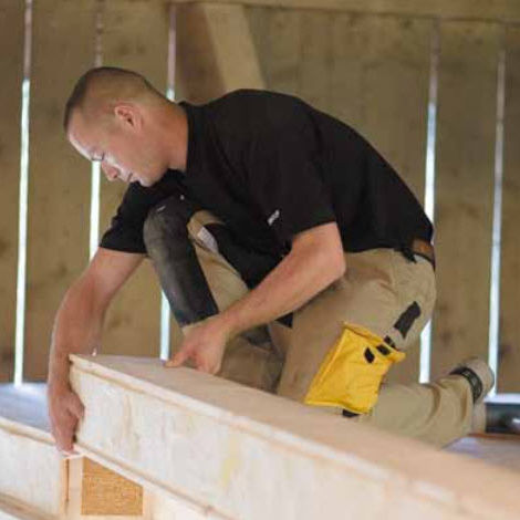 Wooden deck slab - EASY - Lignatur - for ceiling / fireproof / insulating