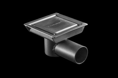 Stainless steel floor drain - INOXSYSTEM&reg; IDRAIN 3066 - Inoxsystem S.r.l. - for shower / square