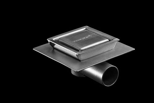 Stainless steel floor drain - INOXSYSTEM&reg; IDRAIN 3076 - Inoxsystem S.r.l. - for shower / horizontal