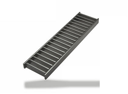 Stainless steel grating for drain channel - 0851.25.5.15 - Inoxsystem S.r.l. - for industrial applications / custom-made