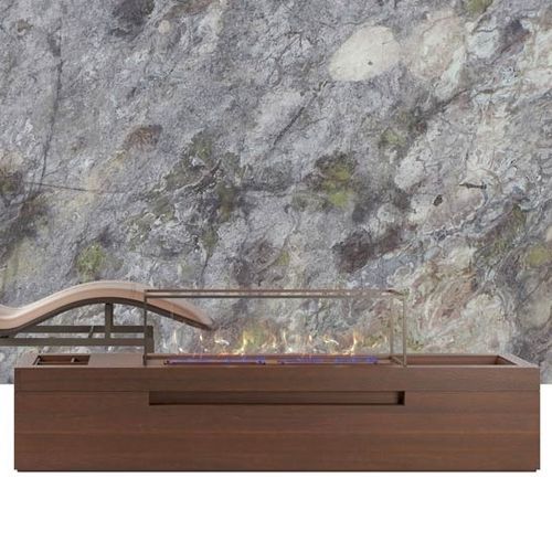 Contemporary coffee table - PYRA  - DIMENSIONE CHI WING LO - tempered glass / wooden / wooden base
