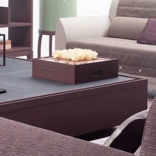 Contemporary vase - DORO  - DIMENSIONE CHI WING LO - wooden / metal / table