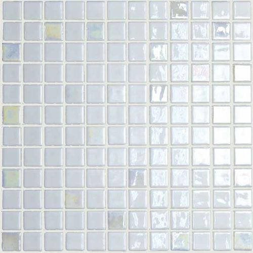 Glass mosaic tile - MIX BLANCO - Mosavit - indoor / floor / patterned