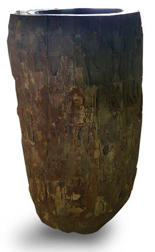 Free-standing washbasin - CUZCO - Mosavit - natural stone / round / traditional