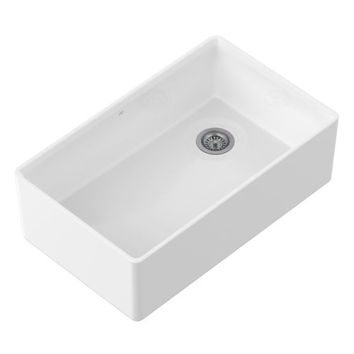 Single-bowl kitchen sink - D21180SB3320 - DXV - with drainboard ...