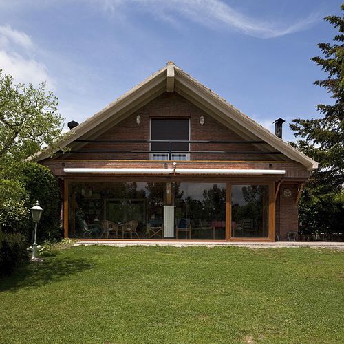 Prefab house - TRADIXALET : BER - HORMIPRESA - eco-friendly / contemporary / two-story
