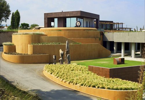 Prefab building - BODEGAS TORRES WALTRAUD - HORMIPRESA - concrete / for office / contemporary