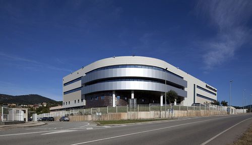 Prefab building - MUTUA TERRASSA PARC LOGISTIC - HORMIPRESA - concrete / for industrial use / contemporary