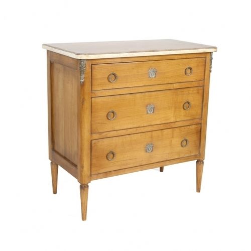 Traditional chest of drawers - LACAN - Oficina Inglesa - oak / cherrywood / mahogany