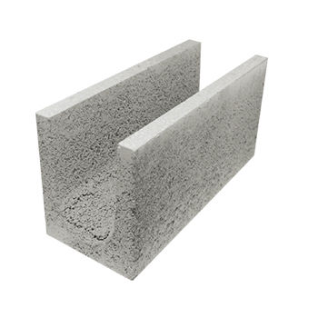 Concrete lintel - Technitherm - reinforced concrete / insulating / U-shaped